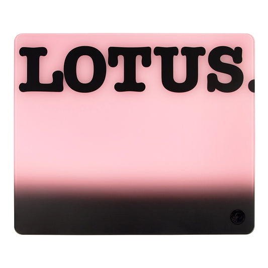 Lotus Black | Glass | Large Mousepad