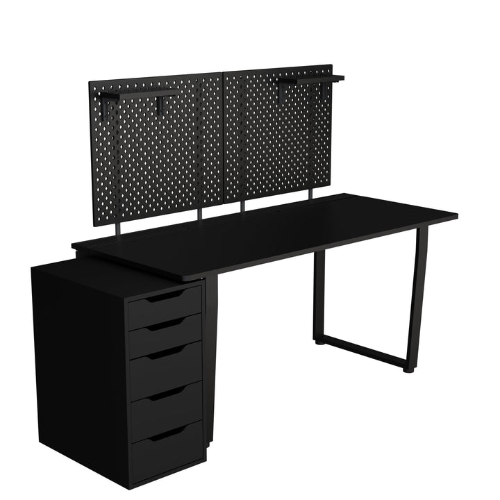 Dezctop BIFROST DB160 Black-Addice Inc-desk