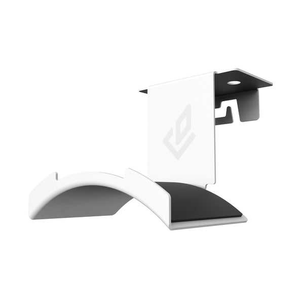 Dezctop Headphone Holder (White)-Addice Inc