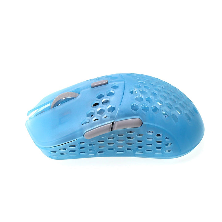 G-wolves Hati Small HTS Transparent Blue Wireless Gaming Mouse-Addice Inc