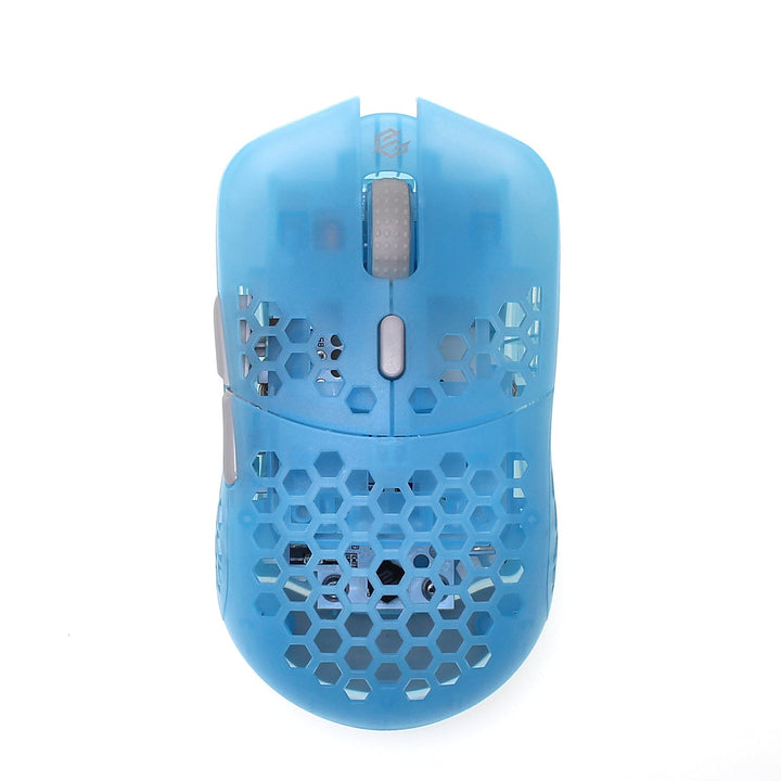 G-wolves Hati Small HTS Transparent Blue Wireless Gaming Mouse-Addice Inc