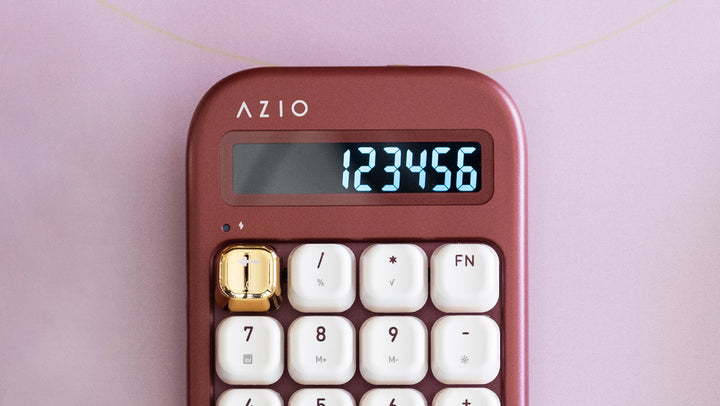 Azio Izo Numpad / Calculator Calculator Azio Addice Inc .