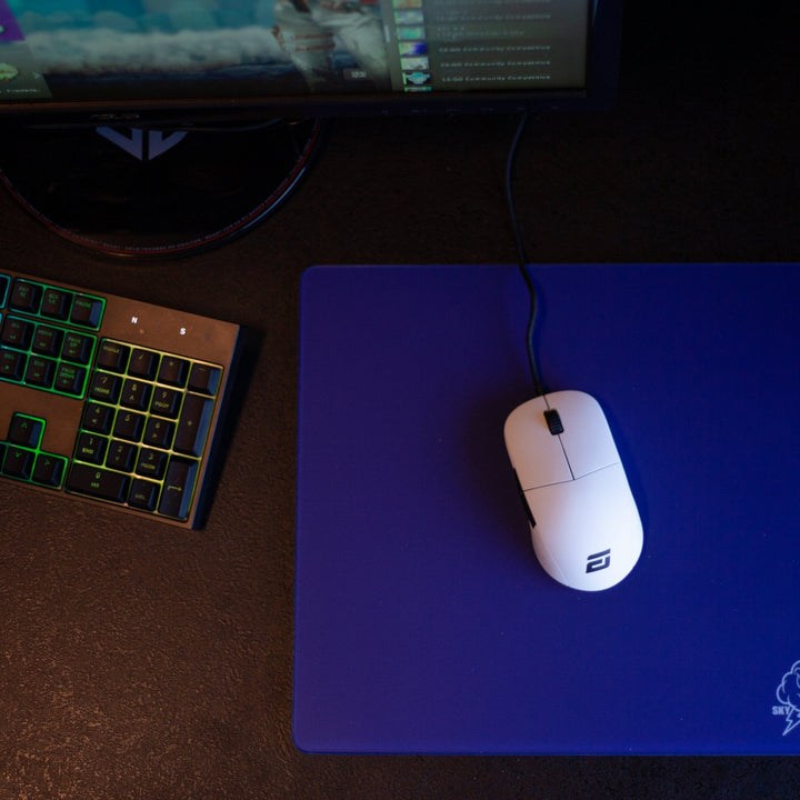 SkyPad Blue Glass 2.0 Mousepad-Addice Inc