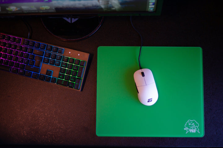 SkyPad Green Glass 2.0 Mousepad-Addice Inc