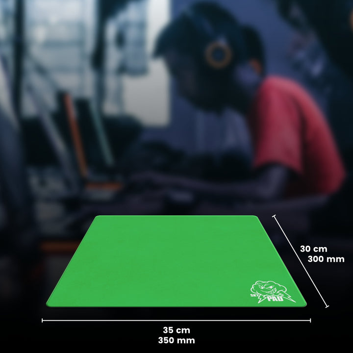 SkyPad Green Glass 2.0 Mousepad-Addice Inc