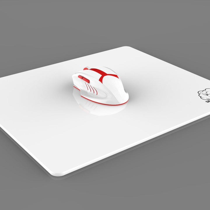 SkyPad White Glass 2.0 Mousepad-Addice Inc