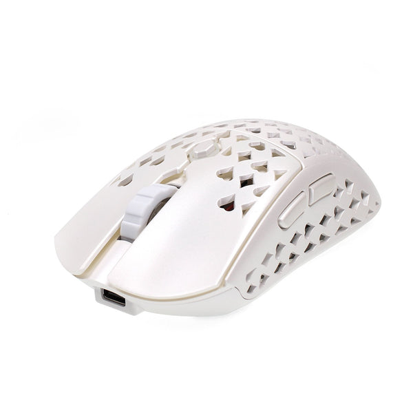 Vancer Wireless Gretxa White V2 Gaming Mouse-Addice Inc