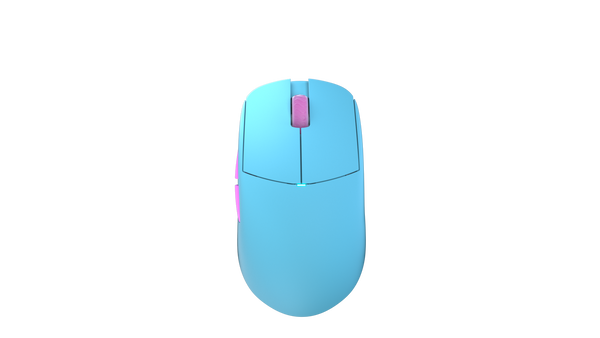 Gaming Mouse Lamzu Atlantis Superlight Wireless Miami Blue Pixart 3395 Mice Lamzu Addice Inc .